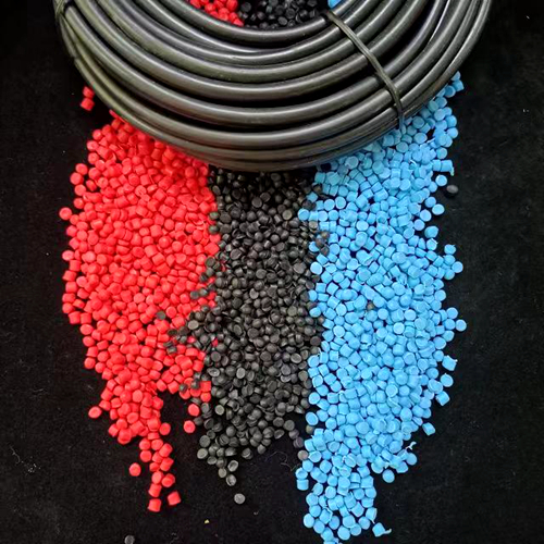 PVC cable particles